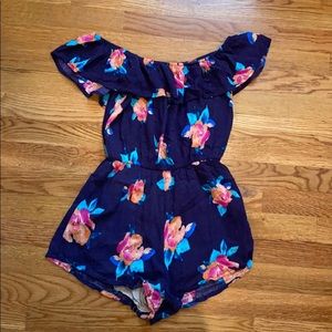 Off the Shoulder Romper